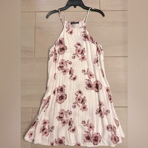 Brandy Melville White Floral Dress
